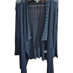 Coldwater Creek Black Women's Cardigan Sweater